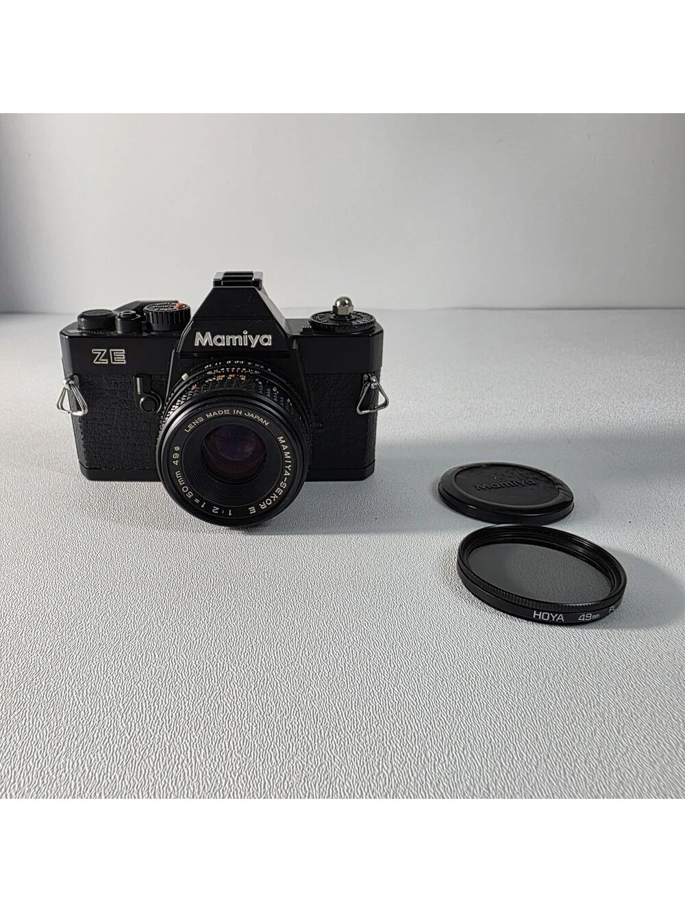 Mamiya ZE Quartz 35mm Film Camera w/ Mayima Sekor E 50mm Lens